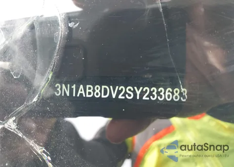 2025 Nissan Sentra Sr from USA, damaged, VIN 3N1AB8DV2SY233683